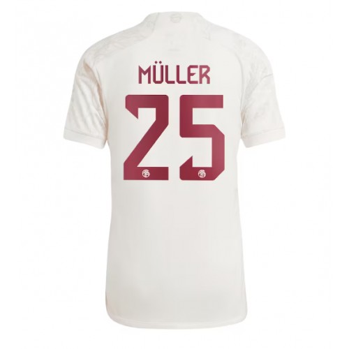 Bayern Munich Thomas Muller #25 Kolmaspaita 2023-24 Lyhythihainen